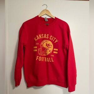 Vintage Kansas City Chiefs Crewneck Football Taylor Swift